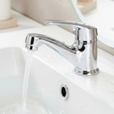 Decordem Banora Liza, Krom Küçük Lavabo Bataryası, Paslanmaz Pirinç Gövde, Su Tasarruflu Perlatörlü Musluk