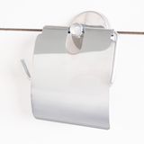 decordem evinizi gülümsetin Banora Runa Kapaklı Tuvalet Kağıtlığı, Paslanmaz Metal, Krom