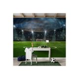 DecorDrive Büyük Futbol Stadyumu ve Yeşil Saha Manzaralı Spor Duvar Kağıdı