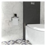 Decorev DC-5056 Siyah Kapaksız Tuvalet Kağıtlığı