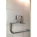 decorev Dekoratif Yapıştırmalı Banyo Wc Kağıtlık Askı Krom Pratik Vidasız Montaj Dc-4774