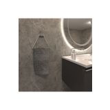 Decorev Yapışkanlı Lüks Banyo Havluluk Askılığı Üçgen Krom Meral Paslanmaz Havluluk