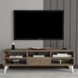 Decorfers Optıma Tv Ünitesi - Ceviz - BEYAZ AYAK