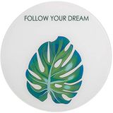 Decorita 10011505200 Follow your Dream,Cam Kesme Tahtası, Çap 32cm