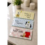 Decorita 3'lü Cam Kesme Tahtası | Snoopy Kitchen Dreams | 17cm x 29cm