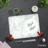 Decorita Afiyet Olsun | Taş Görünümlü | Cam Kesme Tahtası - Cam Kesme Tablası | 30cm x 40cm - 30 x 40 cm