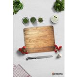 Decorita Ahşap Görünümlü | Cam Kesme Tahtası - Cam Kesme Tablası | 29cm X 34cm