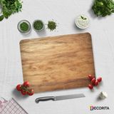 Decorita Ahşap Görünümlü | Cam Kesme Tahtası - Cam Kesme Tablası | 30cm x 40cm - 30 x 40 cm
