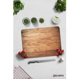Decorita Ahşap Görünümlü | Cam Kesme Tahtası - Cam Kesme Tablası | 30cm X 40cm
