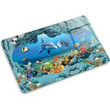 Decorita Akvaryum Desenli | Cam Kesme Tahtası - Cam Kesme Tablası | - 20 x 30 cm
