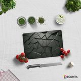 Decorita Antrasit Kristal | Cam Kesme Tahtası - Cam Kesme Tablası | 20cm x 30cm - 20 x 30 cm