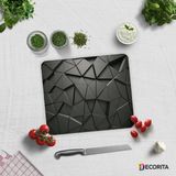 Decorita Antrasit Kristal | Cam Kesme Tahtası - Cam Kesme Tablası | 29cm x 34cm - 29 x 34 cm