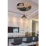 Decorita Ayna Avize Göbeği | Bronz Ayna | Çap50cm