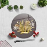 Decorita Buğday Demeti | Cam Kesme Tahtası - Cam Kesme Tablası | - 32 cm