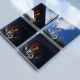 Decorita Cam Bardak Altlığı | 4'lü Takım Baharat Çeşnisi | 10cm X 10cm
