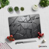 Decorita Cam Kesme Tahtası - Cam Kesme Tablası | Antrasit Kristal | 30cm x 40cm