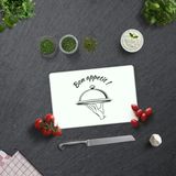 Decorita Cam Kesme Tahtası - Cam Kesme Tablası | Bon Appetit - Servis | 20cm x 30cm - 1 Adet