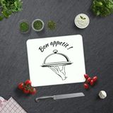 Decorita Cam Kesme Tahtası - Cam Kesme Tablası | Bon Appetit - Servis | 29cm x 34cm - 1 Adet