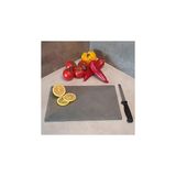 DECORITA Cam Kesme Tahtası - Cam Kesme Tablası | Füme Cam (20cm x 30cm)
