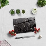 Decorita Cam Kesme Tahtası - Cam Kesme Tablası | Granit Desenli - 20 x 30 cm