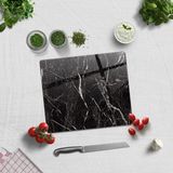 Decorita Cam Kesme Tahtası - Cam Kesme Tablası | Granit Desenli - 29 x 34 cm