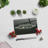 Decorita Cam Kesme Tahtası - Cam Kesme Tablası | Kitchen Tools - Mutfak Gereçleri | 20cm x 30cm - 1 Adet