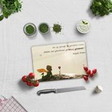 Decorita Cam Kesme Tahtası - Cam Kesme Tablası | Küçük Prens - Gözler | 20cm X 30cm - 20 x 30 cm