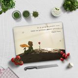 Decorita Cam Kesme Tahtası - Cam Kesme Tablası | Küçük Prens - Gözler | 30cm X 40cm - 30 x 40 cm