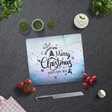 Decorita Cam Kesme Tahtası - Cam Kesme Tablası | New Years | 20cm x 30cm
