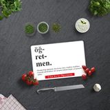 Decorita Cam Kesme Tahtası - Cam Kesme Tablası | Öğretmen | 20CM x 30CM - 20 x 30 cm