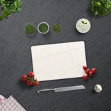 Decorita Cam Kesme Tahtası - Cam Kesme Tablası | Seramik Desen - Açık Fon | 20CM x 30CM - 20 x 30 cm