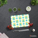 Decorıta Cam Kesme Tahtası| Yelken Desen