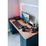 Decorita Cam Mouse Pad | Cam Masa Matı | Cute Monsters | Large | 40CM x 80CM