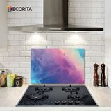 Decorıta Cam Ocak Arkası Koruyucu| Renkli Tuval