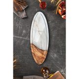 Decorita Cam Pide - Peynir - Sunum Tabağı | Nexus | 50cm x 17,5cm