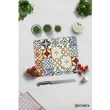 Decorita Çini Desen | Cam Kesme Tahtası - Cam Kesme Tablası | 29cm X 34cm