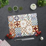 Decorita Çini Desen | Cam Kesme Tahtası - Cam Kesme Tablası - 30 x 40 cm
