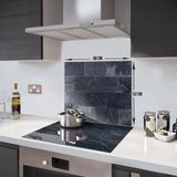 Decorita Eskitme İndigo Taş | Cam Kesme Tahtası - Cam Kesme Tablası | 52cm x 60cm - 52 x 60 cm