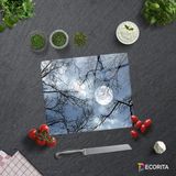 Decorita Gece Desen | Cam Kesme Tahtası - Cam Kesme Tablası | 29cm x 34cm - 29 x 34 cm