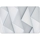 Decorita Gümüş Desen | Cam Kesme Tahtası - Cam Kesme Tablası | Çap 32cm - 29 x 34 cm