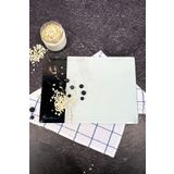 Decorita Kanallı Cam Kesme Tahtası - Cam Kesme Tablası | Dark Stone | 25cm x 35cm | Patentli Ürün
