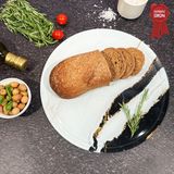 Decorita Kanallı Cam Kesme Tahtası - Cam Kesme Tablası | Golden Blast | Çap32cm | Patentli Ürün