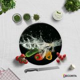 Decorita Kapya Biberleri | Cam Kesme Tahtası - Cam Kesme Tablası | Çap 32cm - 32 cm