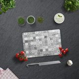 Decorita Karakalem Çizim | Cam Kesme Tahtası - Cam Kesme Tablası |20cm x 30cm - 20 x 30 cm