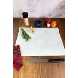 Decorita Klasik Mermer Desenli | Cam Kesme Tahtası - Cam Kesme Tablası | 30cm x 40cm