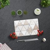 DECORITA Mandala Desen | Cam Kesme Tahtası (20cm x 30cm)