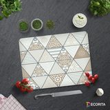 Decorita Mandala Desenli | Cam Kesme Tahtası - Cam Kesme Tablası | 30 cm x 40 cm - 30 x 40 cm