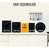 Decorita Mor Doku | Cam Kesme Tahtası - Cam Kesme Tablası | 30cm x 40cm - 30 x 40 cm