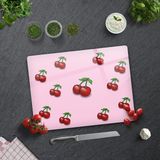 Decorita Pembe Dokulu Kiraz Desenli | Cam Kesme Tahtası - Cam Kesme Tablası | 30cm x 40cm - 30 x 40 cm