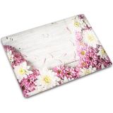 Decorita Pembe Kasımpatı | Cam Kesme Tahtası - Cam Kesme Tablası |30cm x 40cm - 30 x 40 cm
